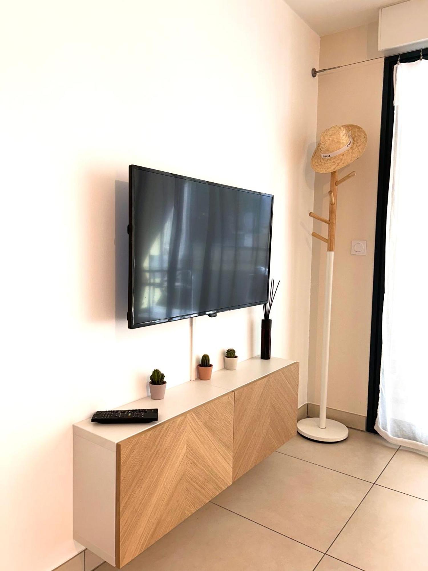 Studio Neuf - Portes De Monaco - Confort - Wifi - Clim Екстер'єр фото