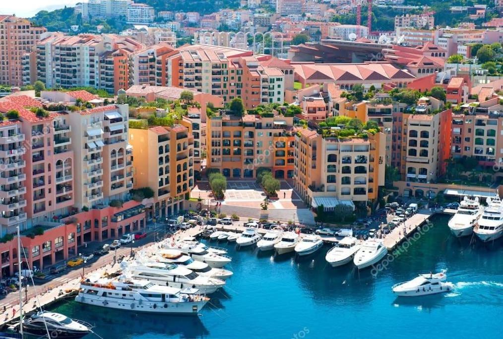 Studio Neuf - Portes De Monaco - Confort - Wifi - Clim Екстер'єр фото